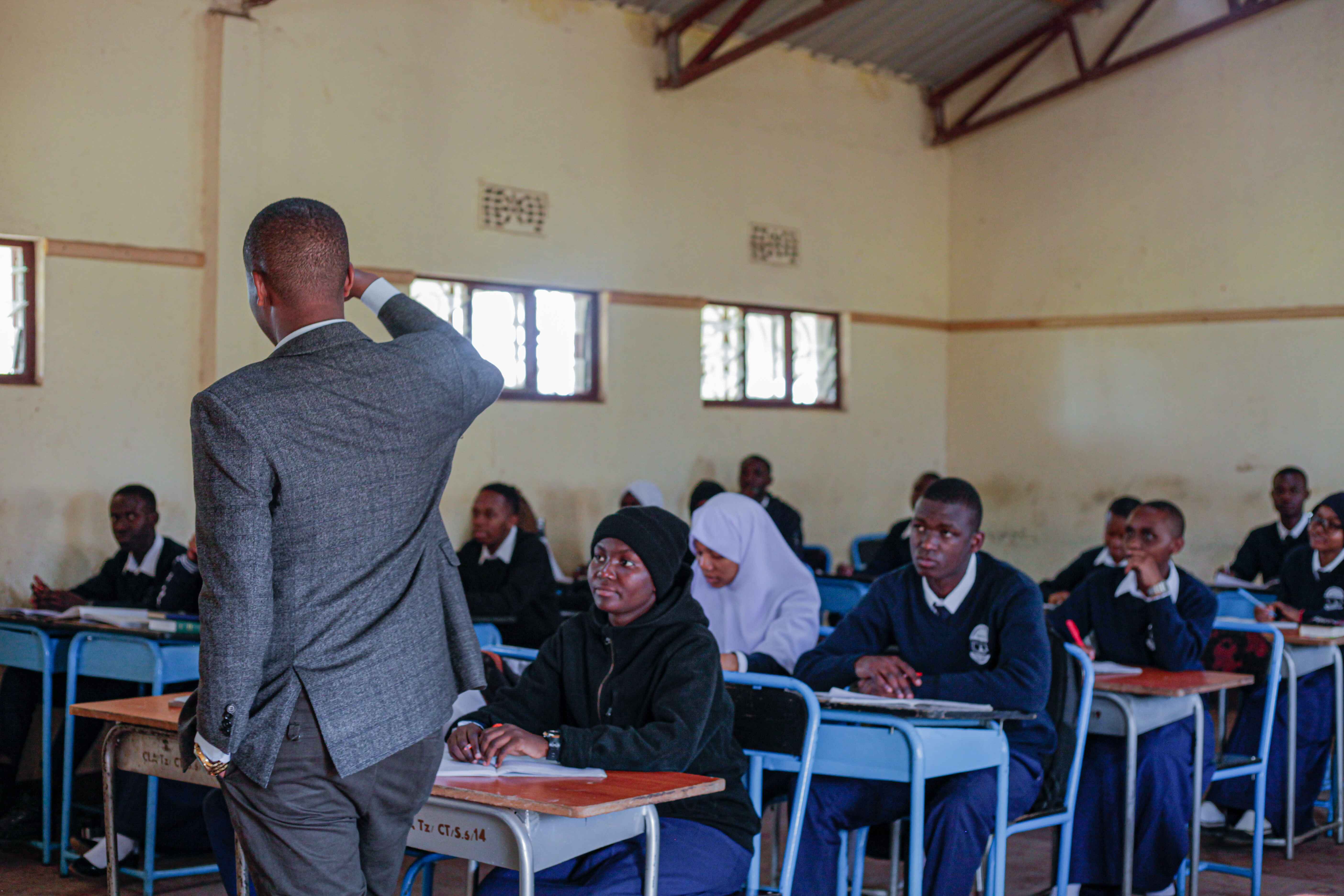 Students in classroom